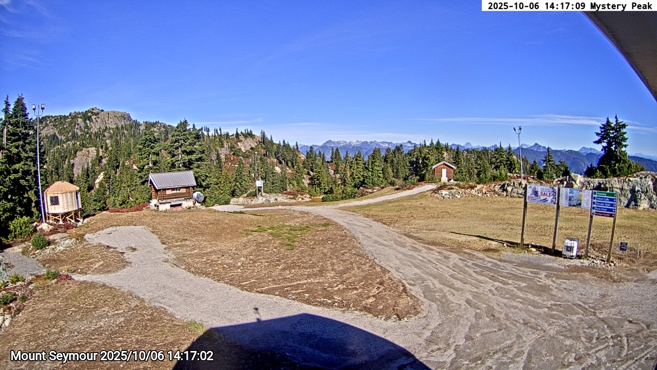Webcam frame from Mount Seymour on 2025/10/06