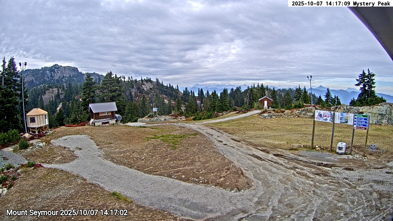 Webcam frame from Mount Seymour on 2025/10/07