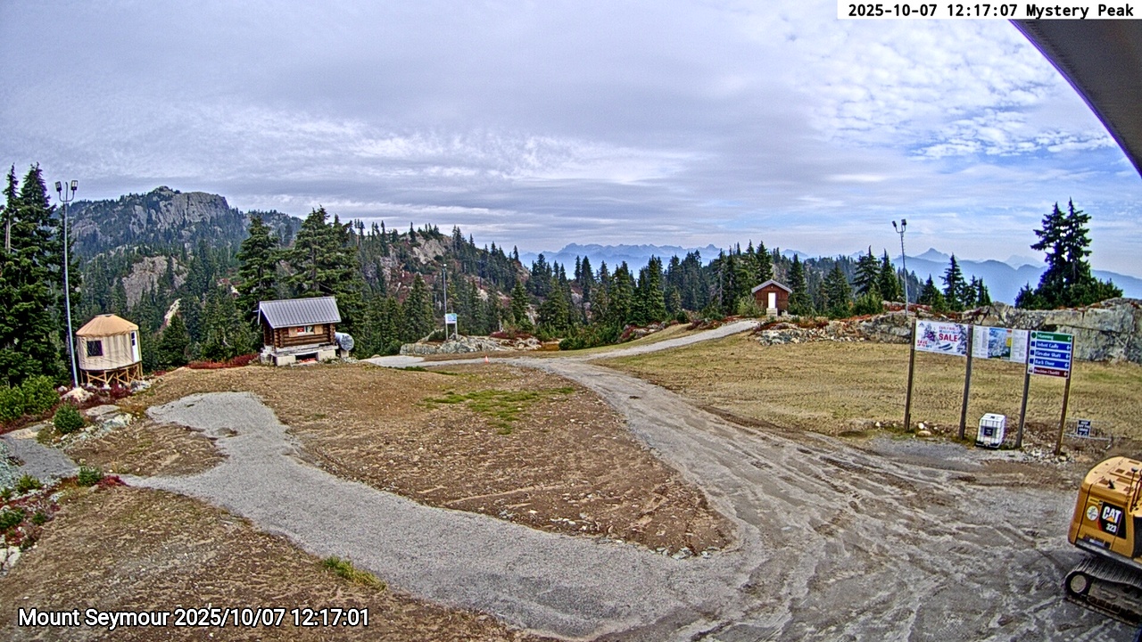 Webcam frame from Mount Seymour at 2025/10/07 12:00