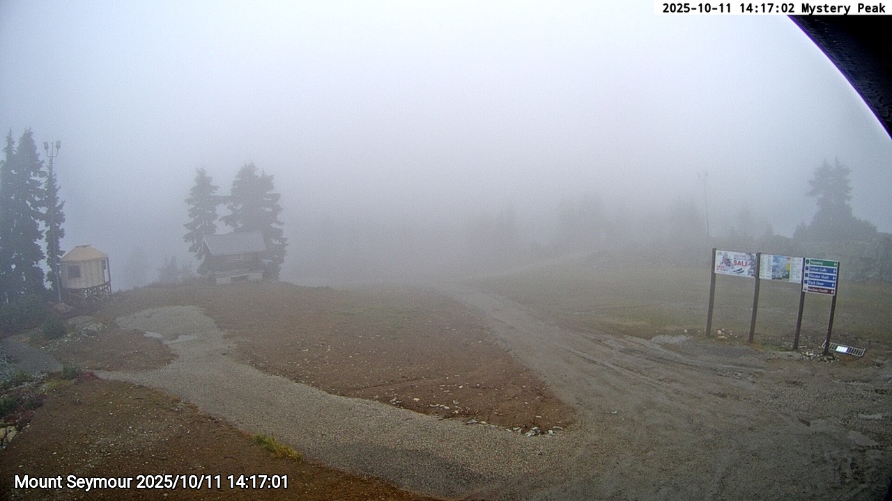 Webcam frame from Mount Seymour on 2025/10/11