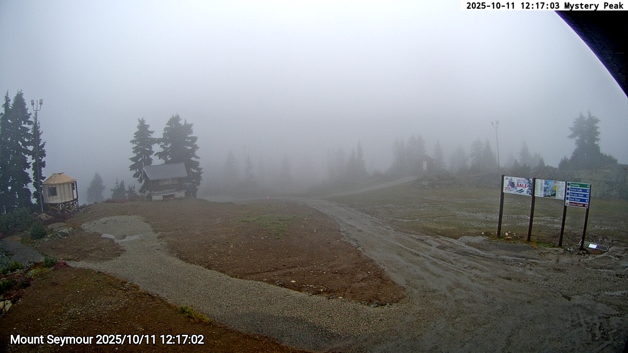 Webcam frame from Mount Seymour at 2025/10/11 12:00