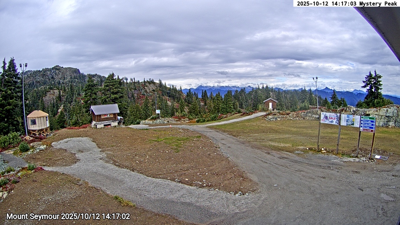 Webcam frame from Mount Seymour on 2025/10/12