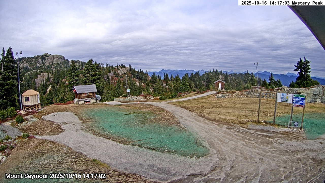 Webcam frame from Mount Seymour on 2025/10/16