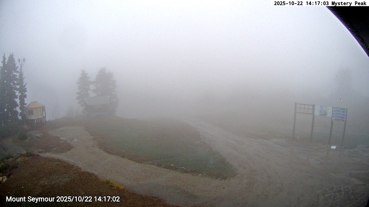 Webcam frame from Mount Seymour on 2025/10/22
