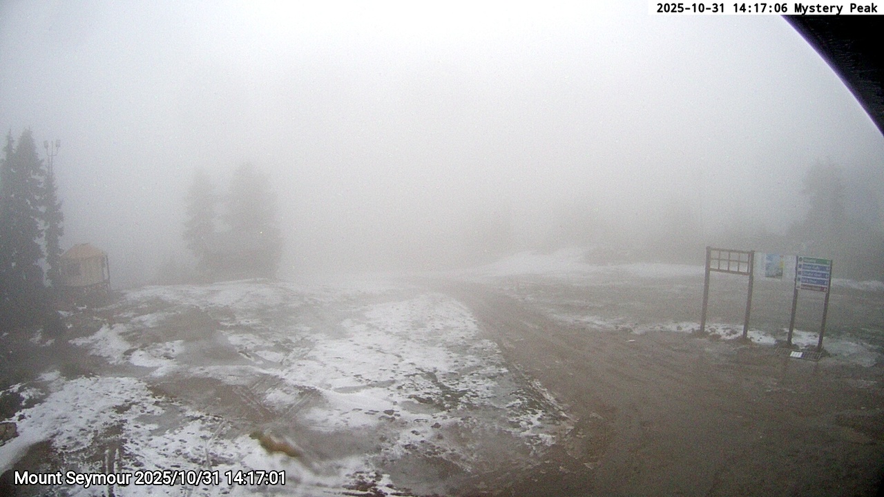 Webcam frame from Mount Seymour on 2025/10/31