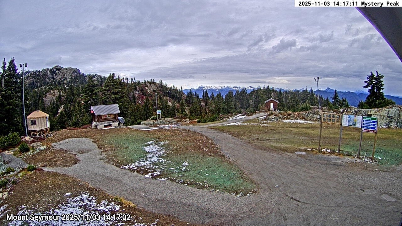 Webcam frame from Mount Seymour on 2025/11/03