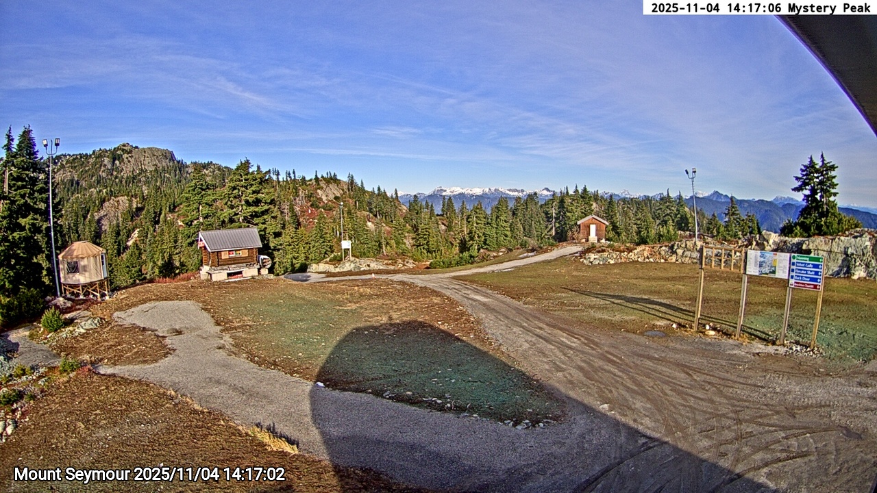 Webcam frame from Mount Seymour on 2025/11/04