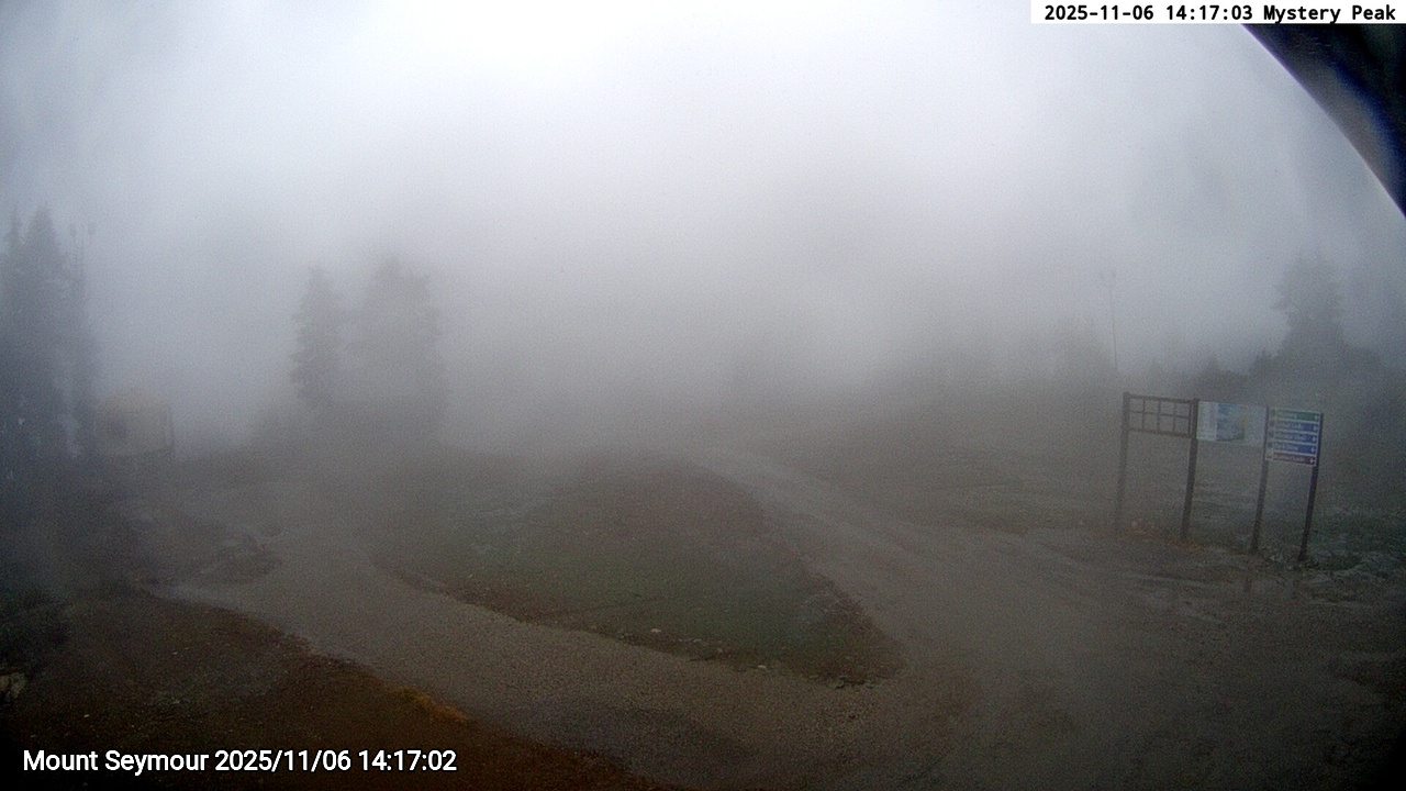 Webcam frame from Mount Seymour on 2025/11/06