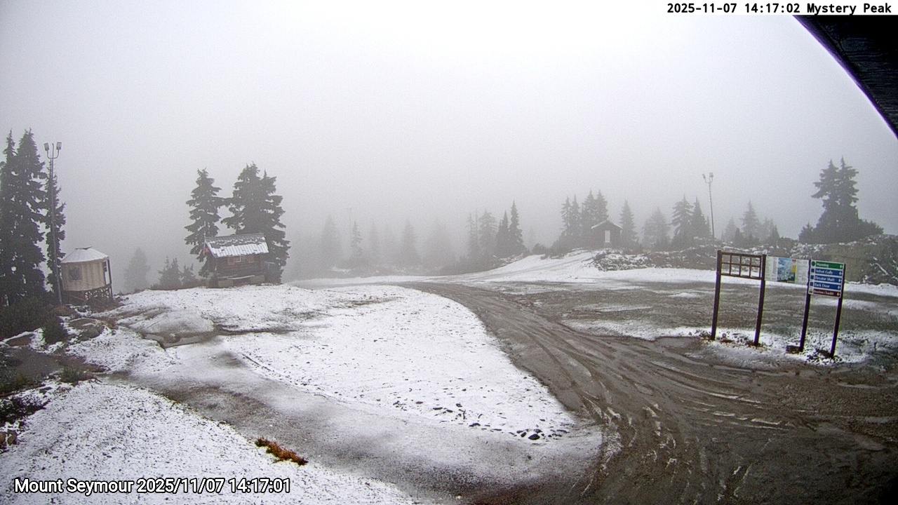 Webcam frame from Mount Seymour on 2025/11/07