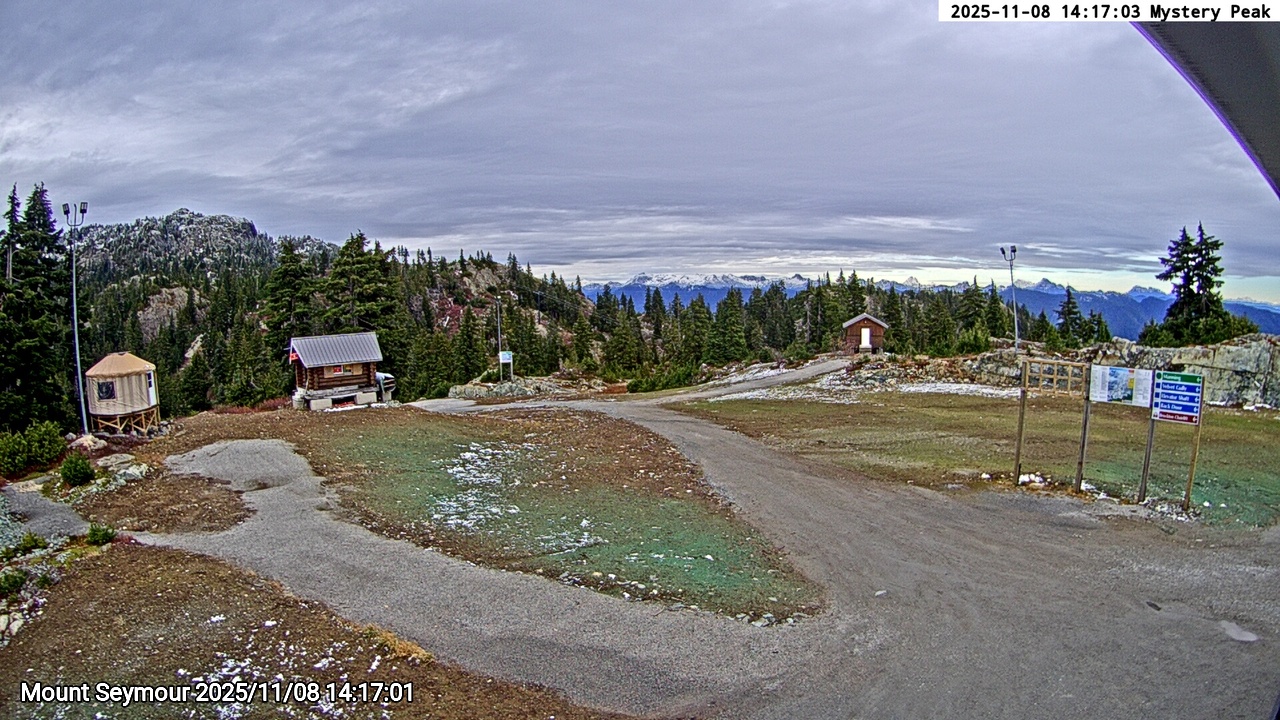 Webcam frame from Mount Seymour on 2025/11/08
