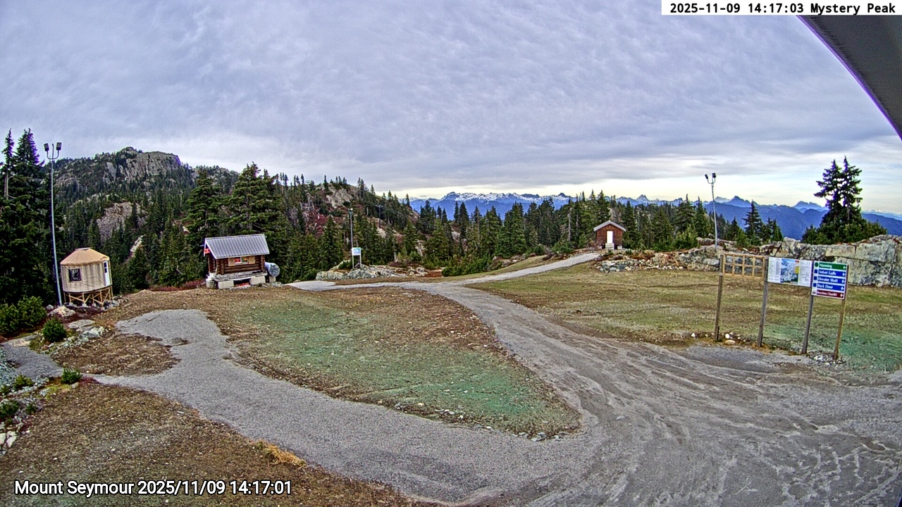Webcam frame from Mount Seymour on 2025/11/09