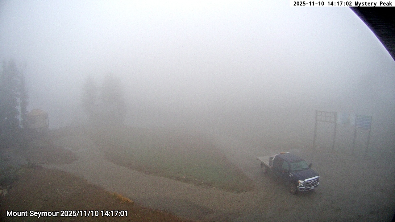 Webcam frame from Mount Seymour on 2025/11/10