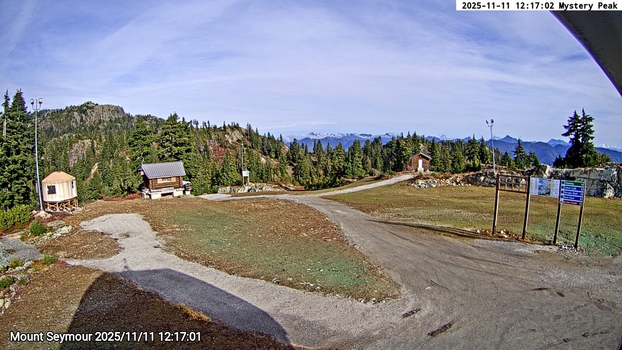 Webcam frame from Mount Seymour at 2025/11/11 12:00
