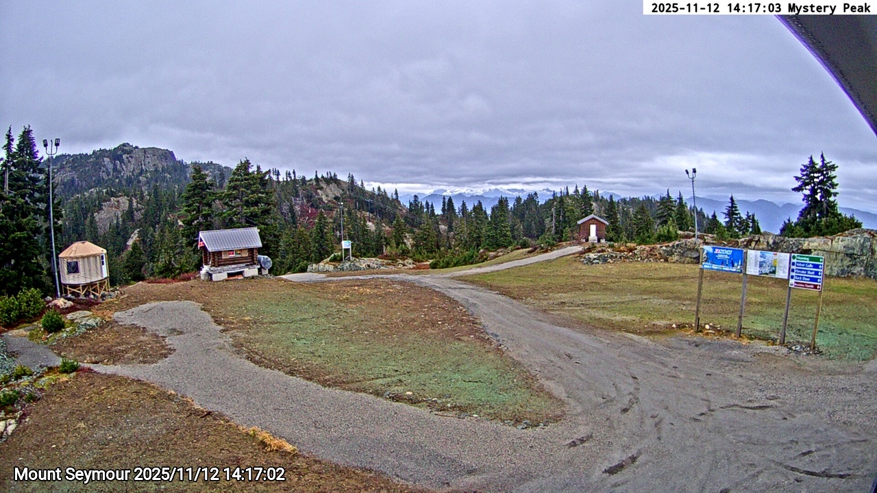 Webcam frame from Mount Seymour on 2025/11/12