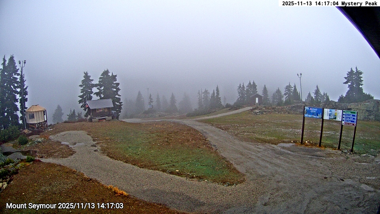 Webcam frame from Mount Seymour on 2025/11/13