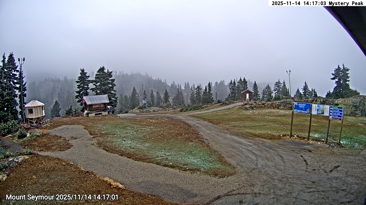 Webcam frame from Mount Seymour on 2025/11/14