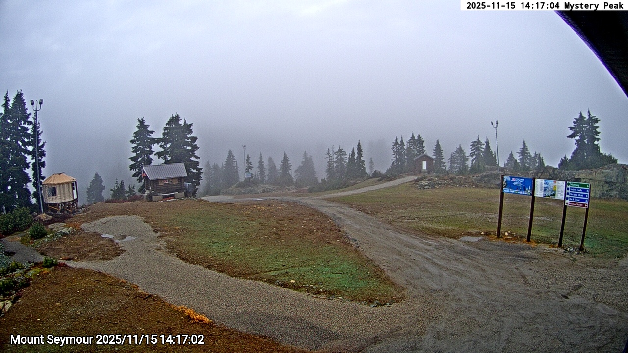 Webcam frame from Mount Seymour on 2025/11/15