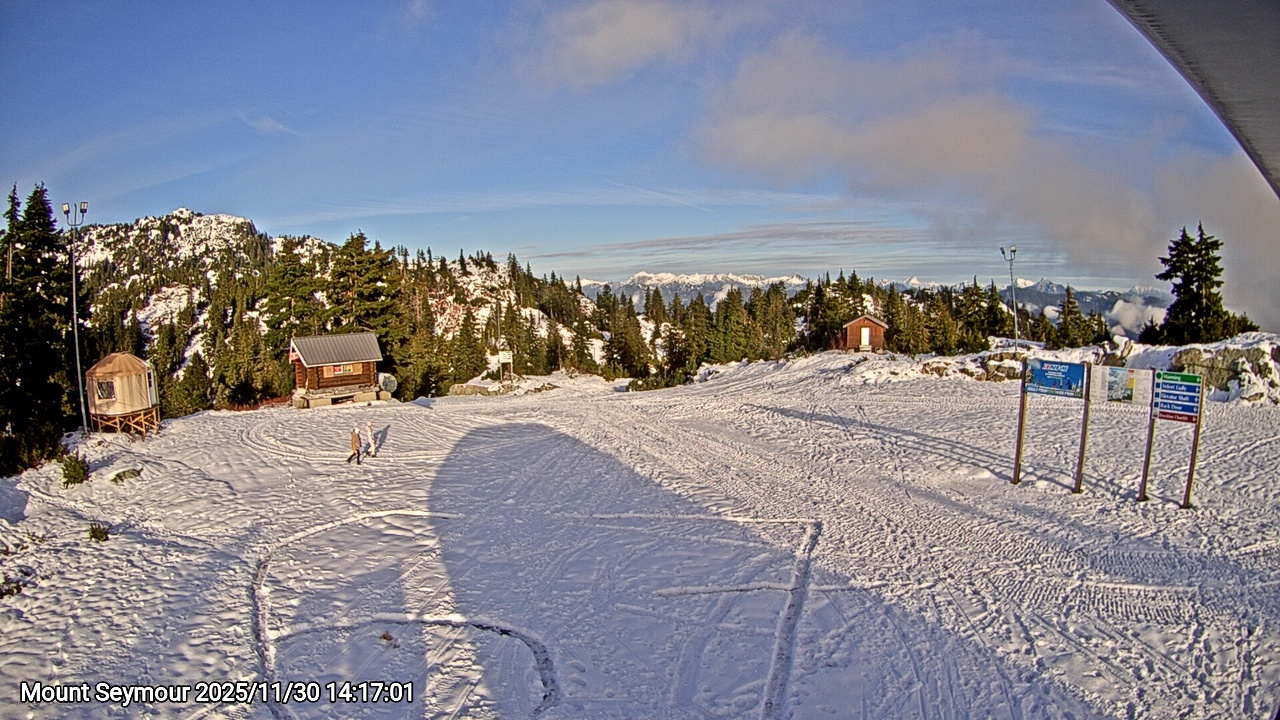 Webcam frame from Mount Seymour on 2025/11/30