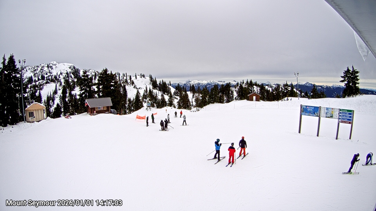 Webcam frame from Mount Seymour on 2026/01/01