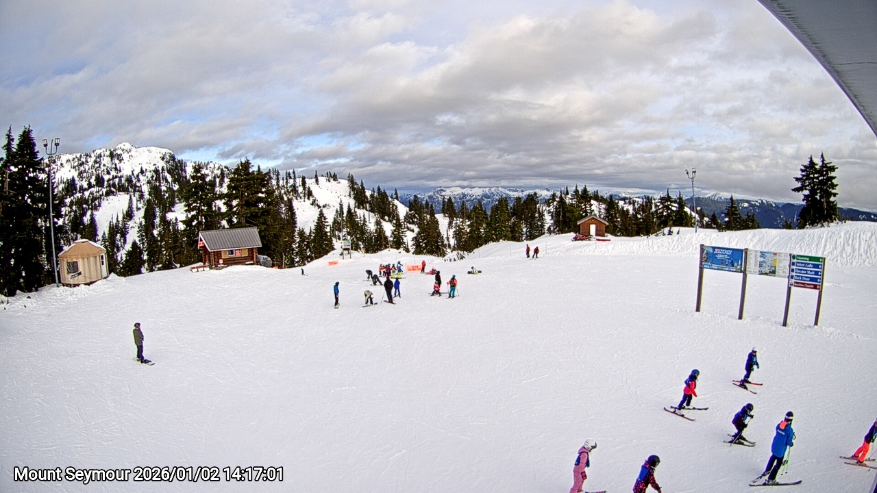 Webcam frame from Mount Seymour on 2026/01/02