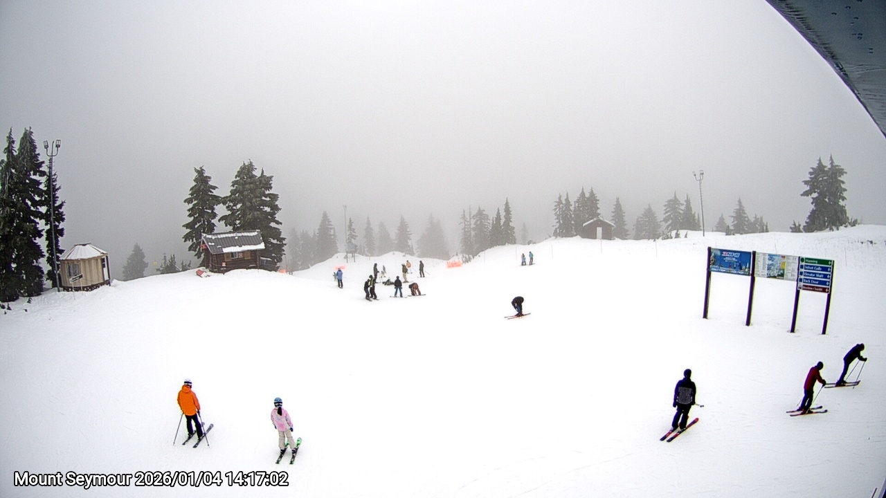 Webcam frame from Mount Seymour on 2026/01/04