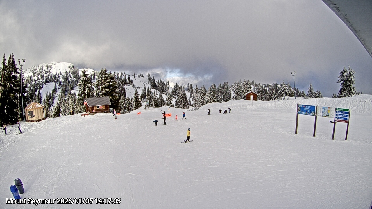 Webcam frame from Mount Seymour on 2026/01/05