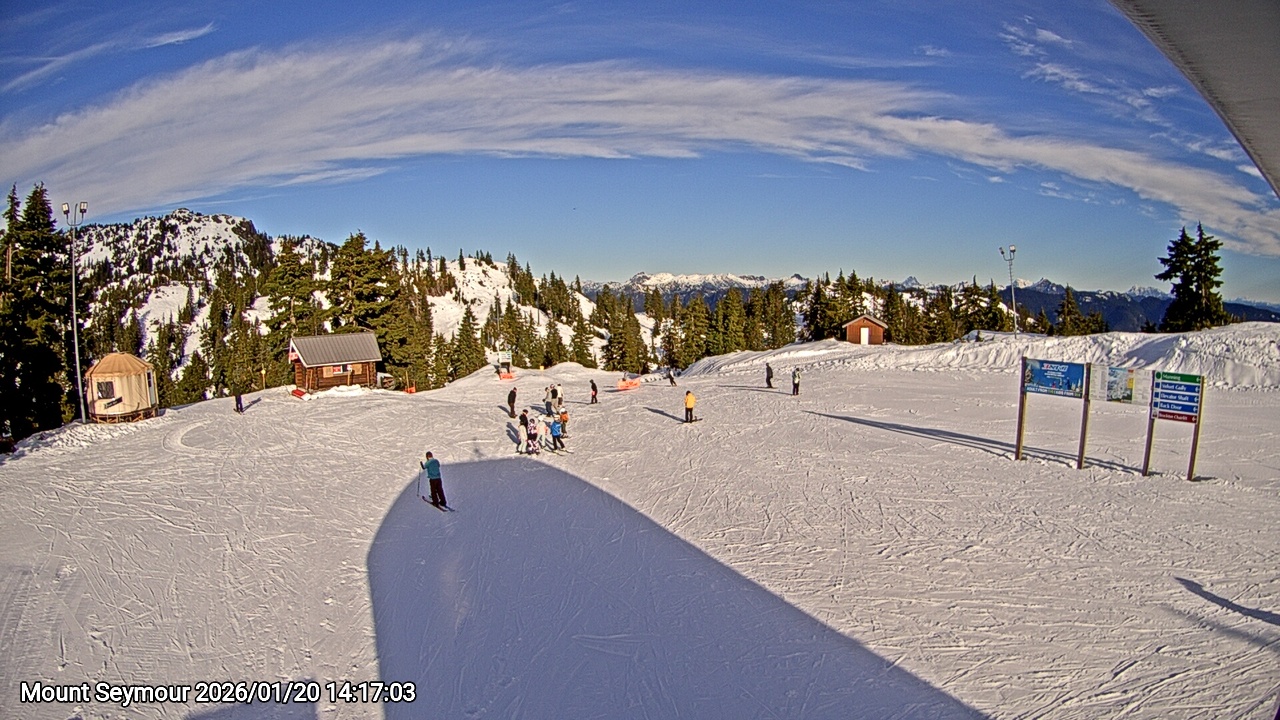 Webcam frame from Mount Seymour on 2026/01/20