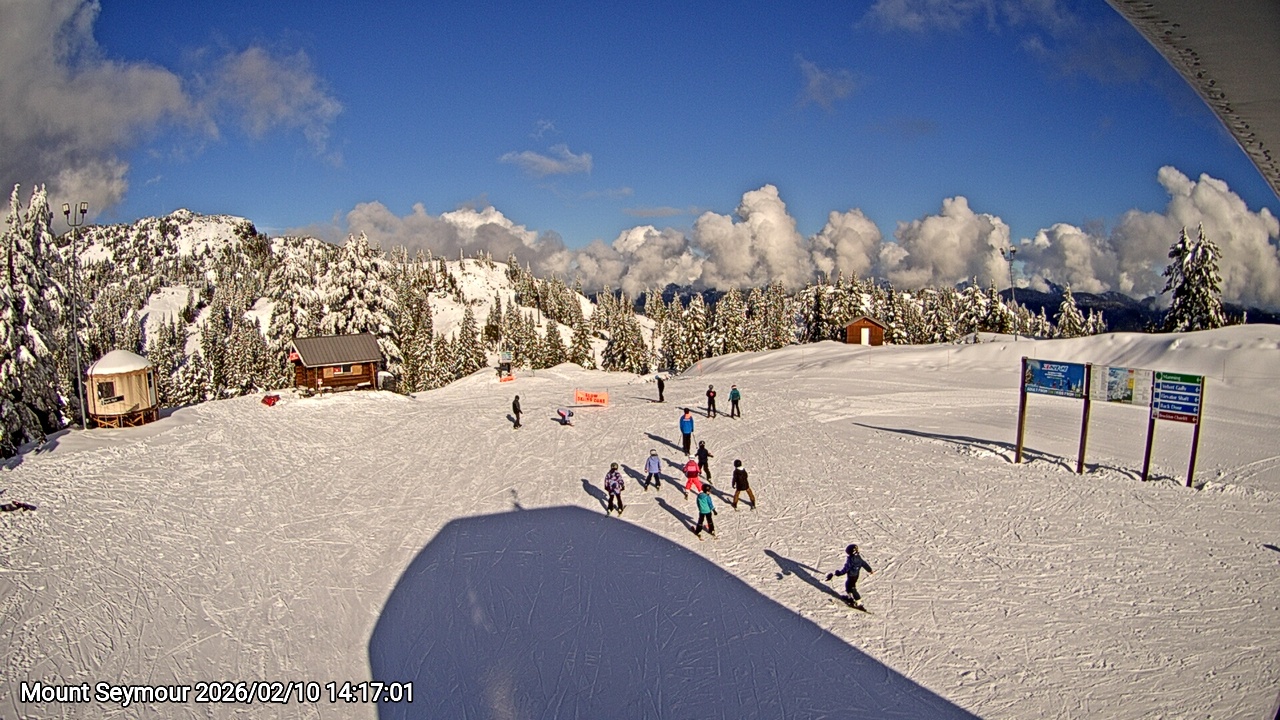 Webcam frame from Mount Seymour on 2026/02/10