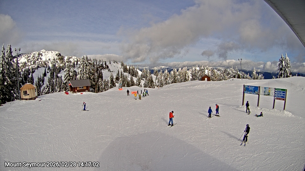 Webcam frame from Mount Seymour on 2026/02/28