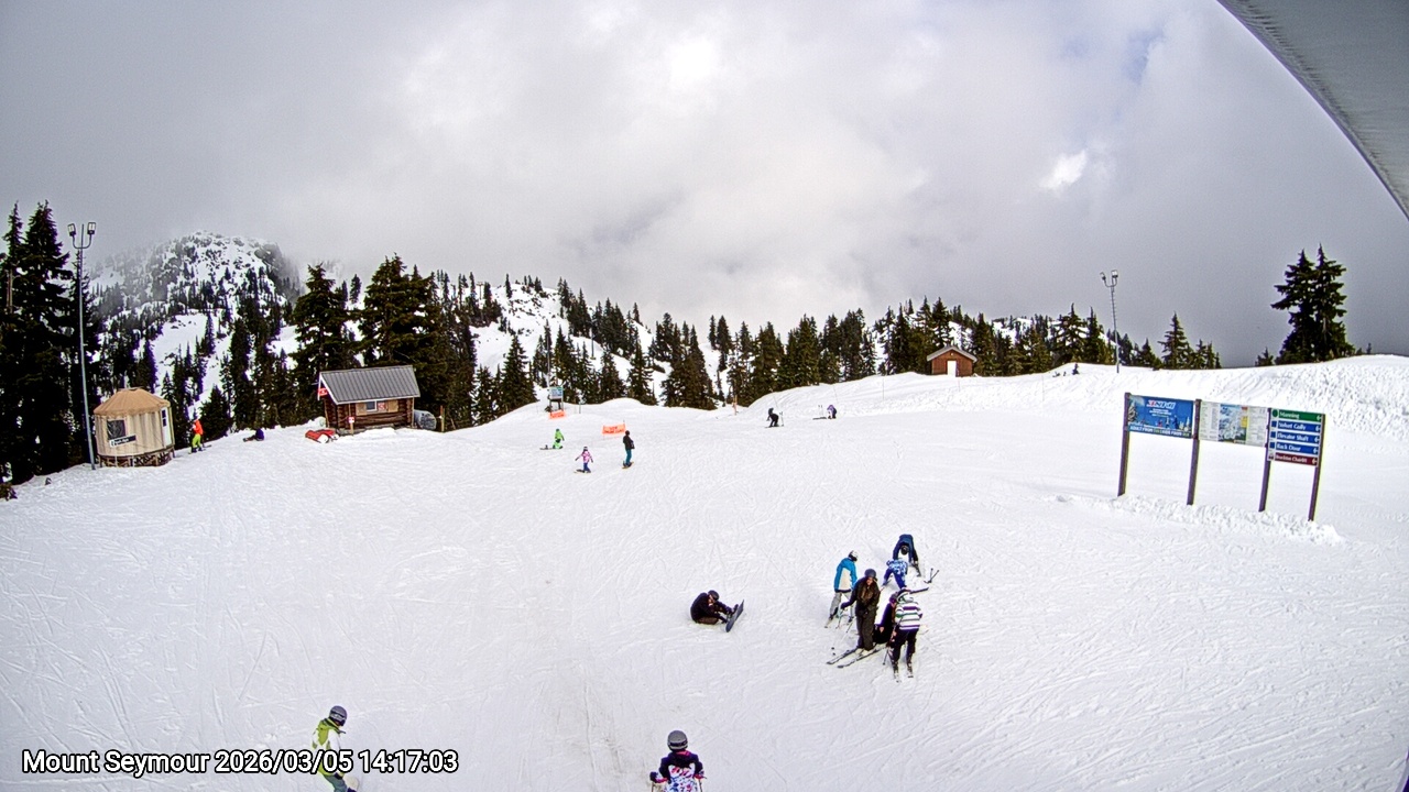 Webcam frame from Mount Seymour on 2026/03/05