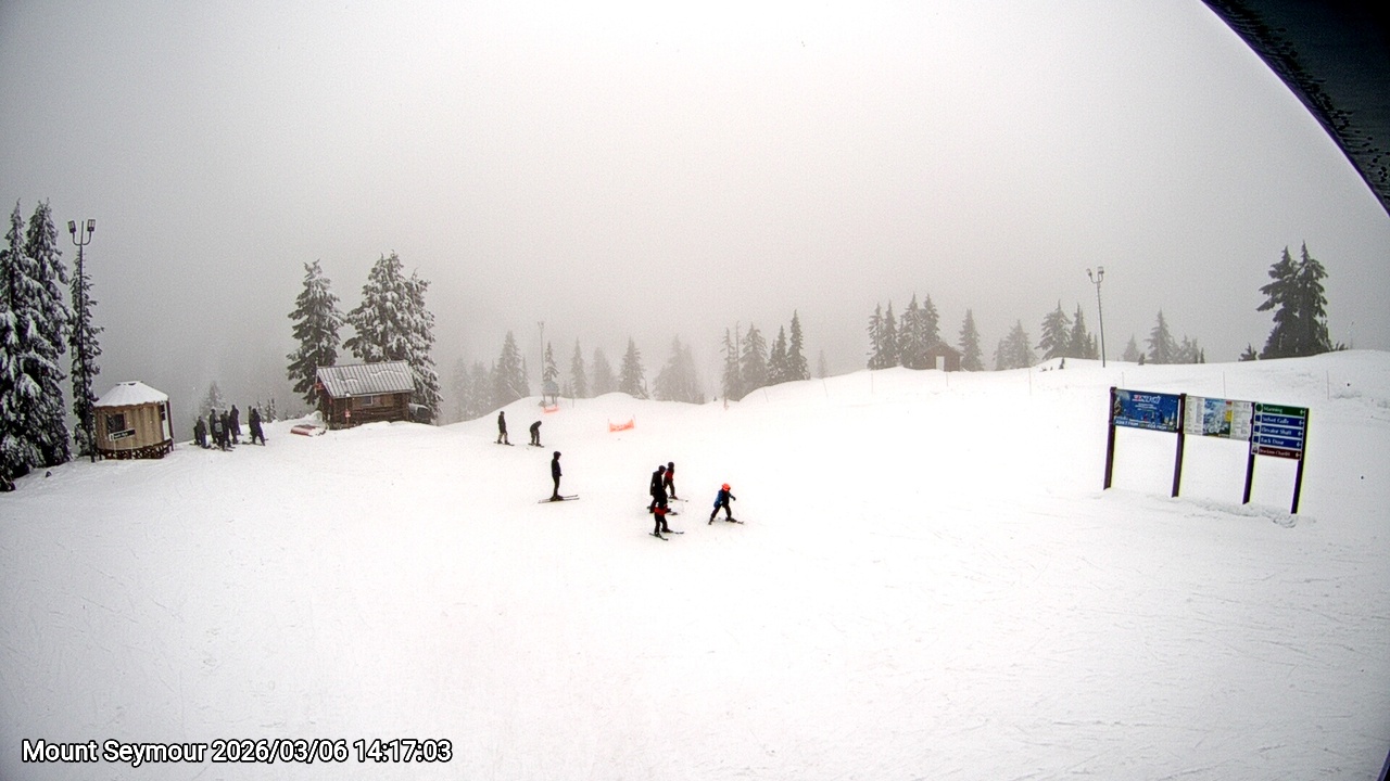 Webcam frame from Mount Seymour on 2026/03/06