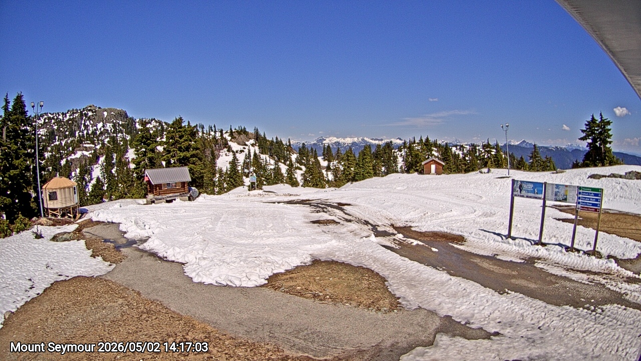 Webcam frame from Mount Seymour on 2026/05/02