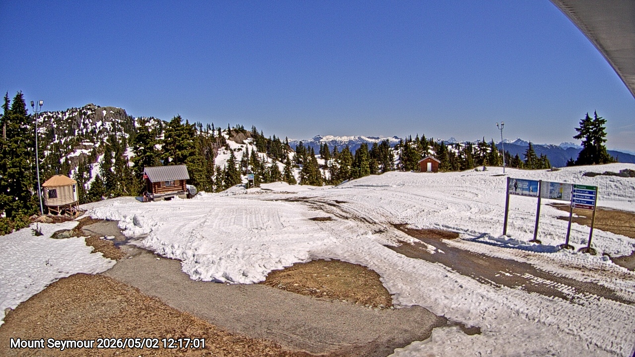 Webcam frame from Mount Seymour at 2026/05/02 12:00
