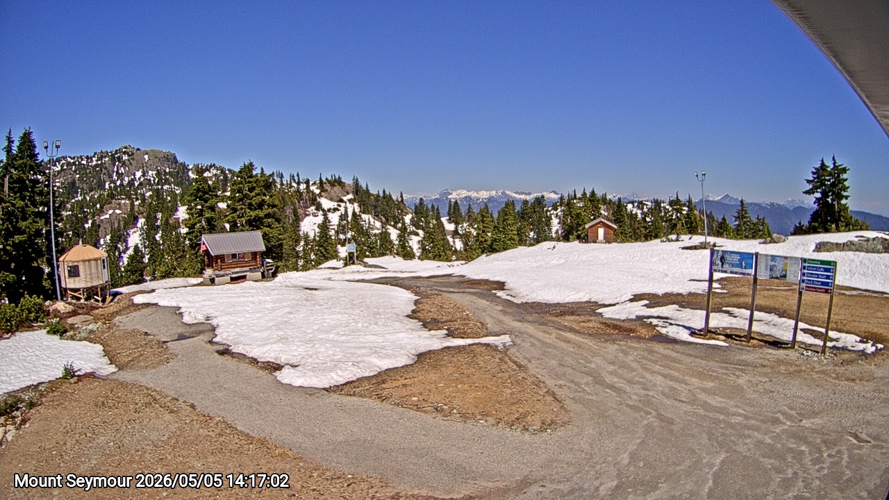 Webcam frame from Mount Seymour on 2026/05/05