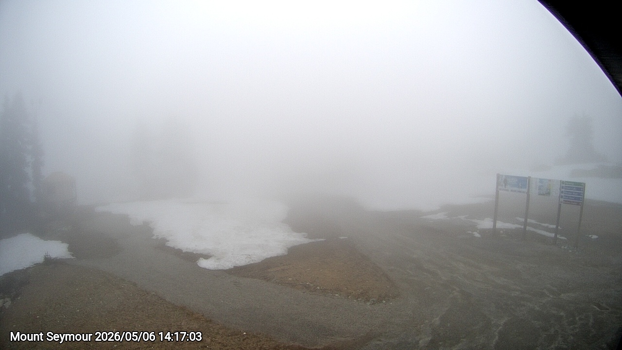 Webcam frame from Mount Seymour on 2026/05/06
