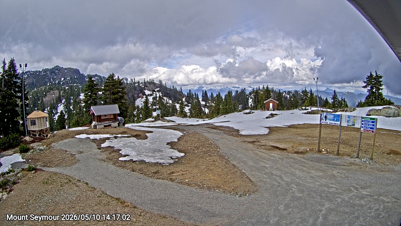 Webcam frame from Mount Seymour on 2026/05/10