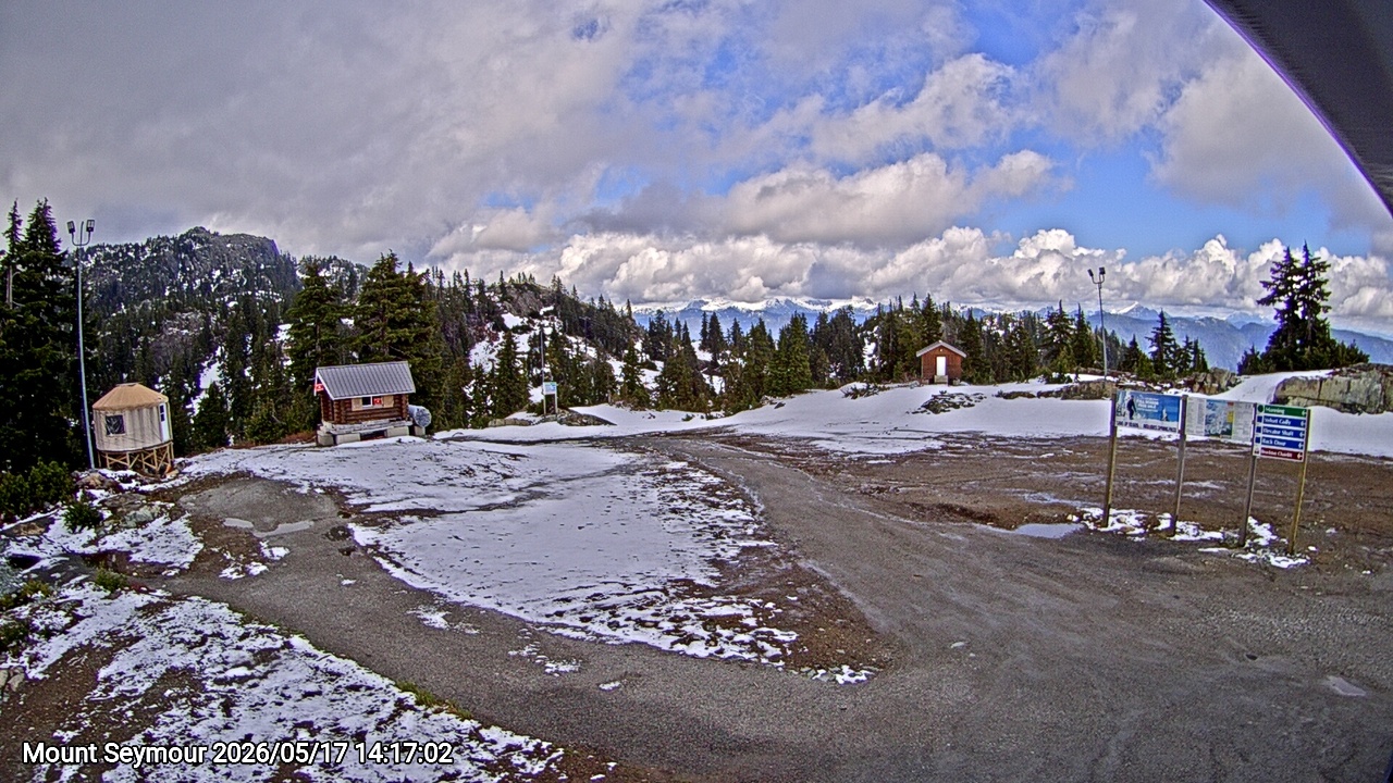 Webcam frame from Mount Seymour on 2026/05/17
