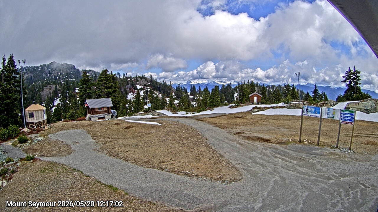 Webcam frame from Mount Seymour at 2026/05/20 12:00