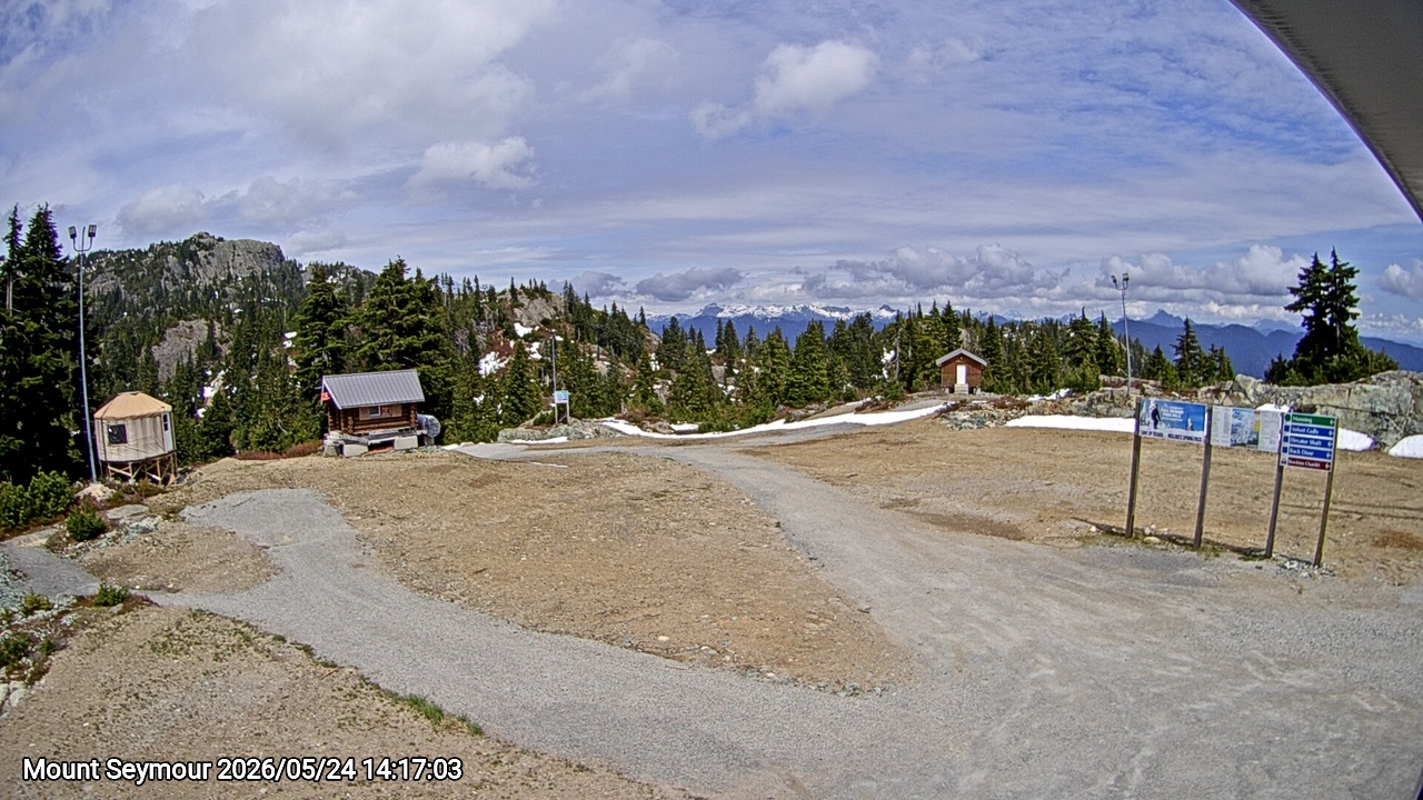 Webcam frame from Mount Seymour on 2026/05/24