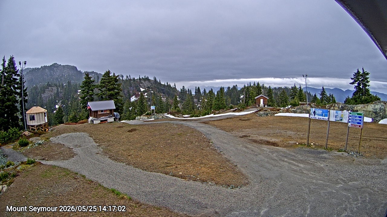 Webcam frame from Mount Seymour on 2026/05/25