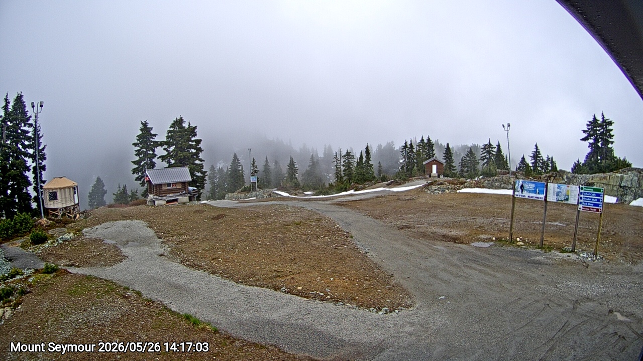 Webcam frame from Mount Seymour on 2026/05/26