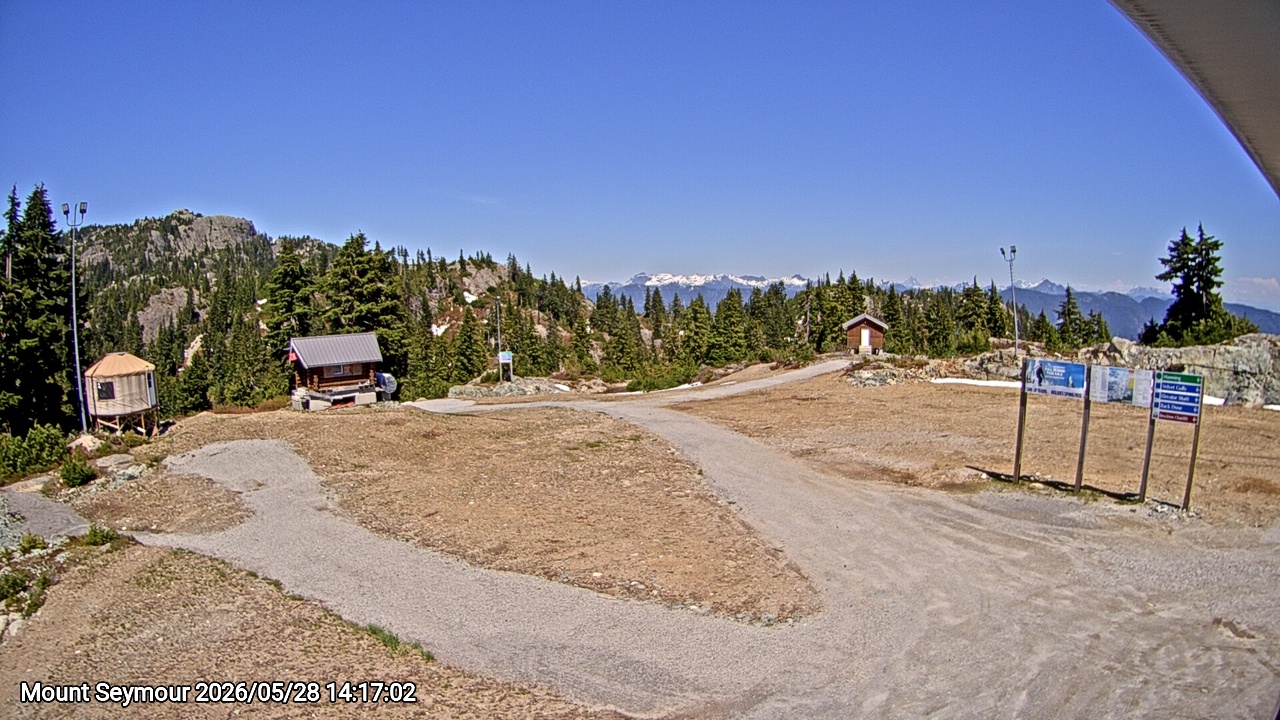 Webcam frame from Mount Seymour on 2026/05/28