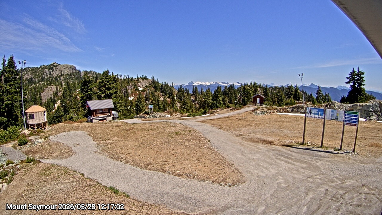 Webcam frame from Mount Seymour at 2026/05/28 12:00