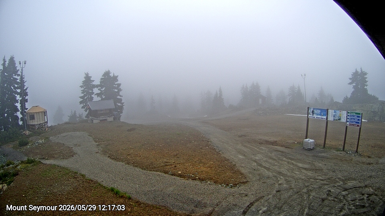 Webcam frame from Mount Seymour at 2026/05/29 12:00
