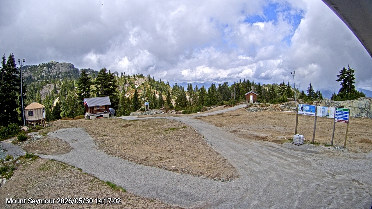 Webcam frame from Mount Seymour on 2026/05/30