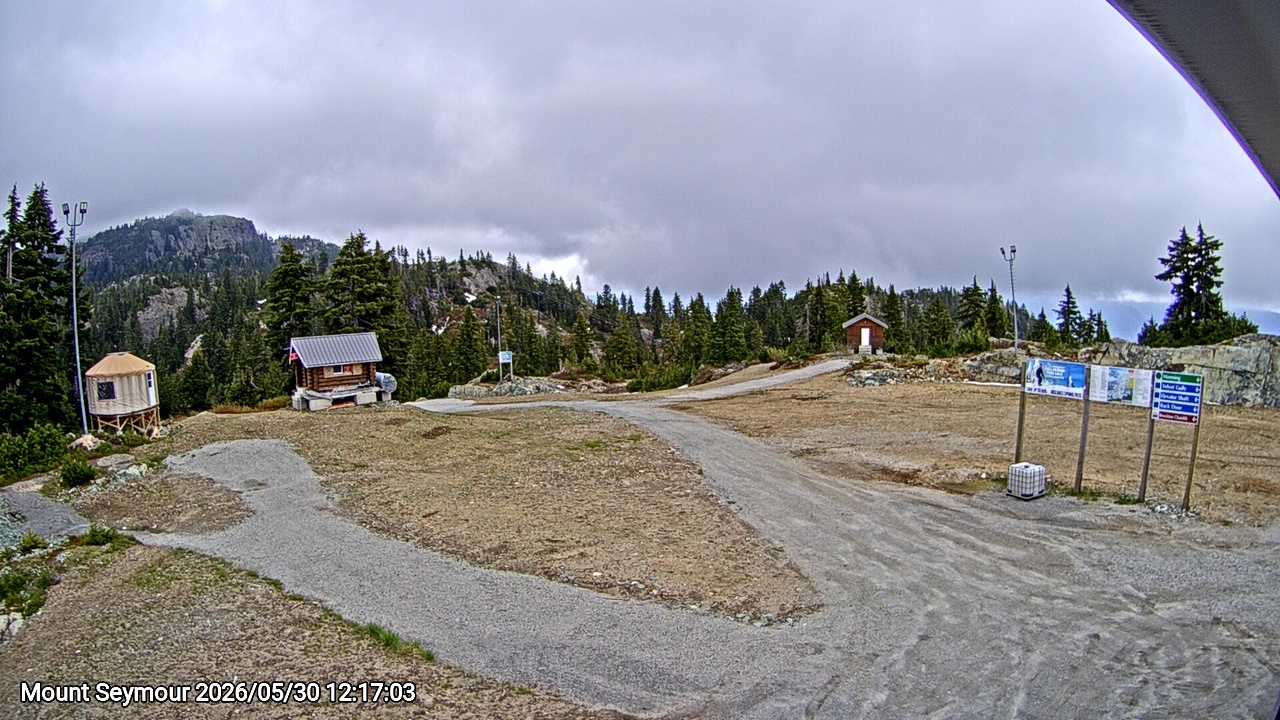 Webcam frame from Mount Seymour at 2026/05/30 12:00