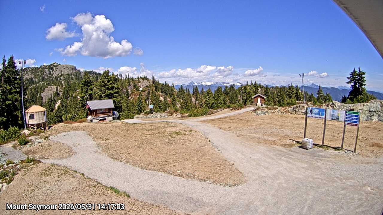 Webcam frame from Mount Seymour on 2026/05/31