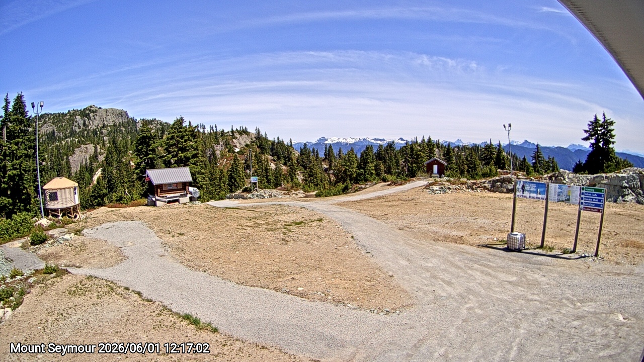 Webcam frame from Mount Seymour at 2026/06/01 12:00