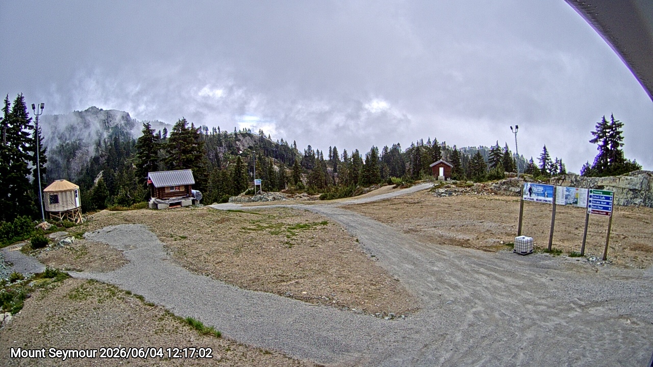 Webcam frame from Mount Seymour at 2026/06/04 12:00
