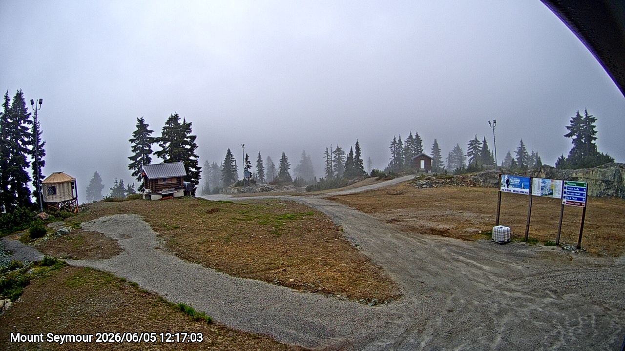 Webcam frame from Mount Seymour at 2026/06/05 12:00